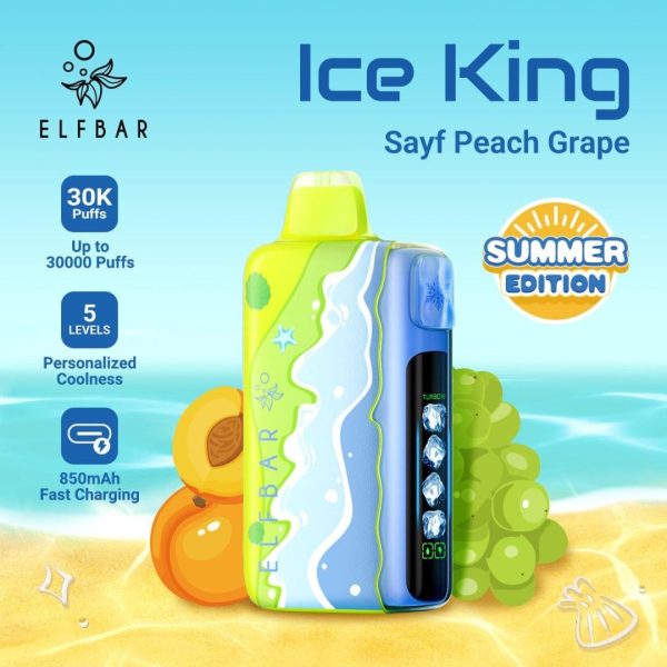 Elfbar Ice King 30000 Puffs Disposable Vape - Image 4