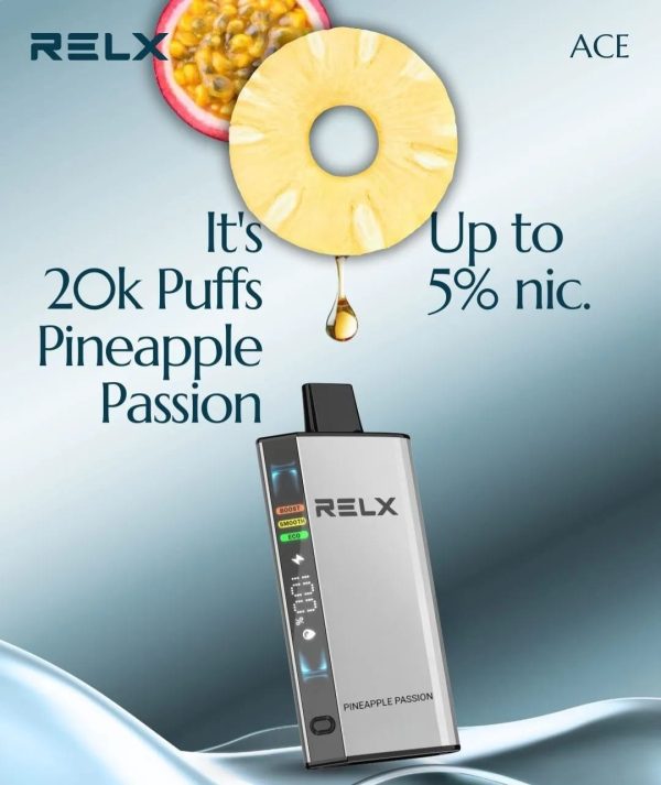 Relx Ace 20000 Puffs 5% Disposable Vape - Image 3
