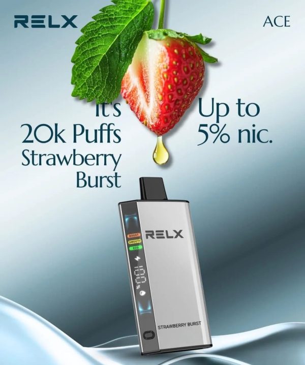 Relx Ace 20000 Puffs 5% Disposable Vape - Image 4