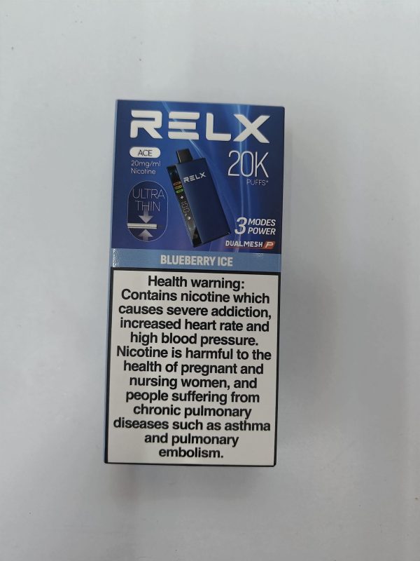 Relx Ace 20000 Puffs 2% Disposable Vape - Image 7
