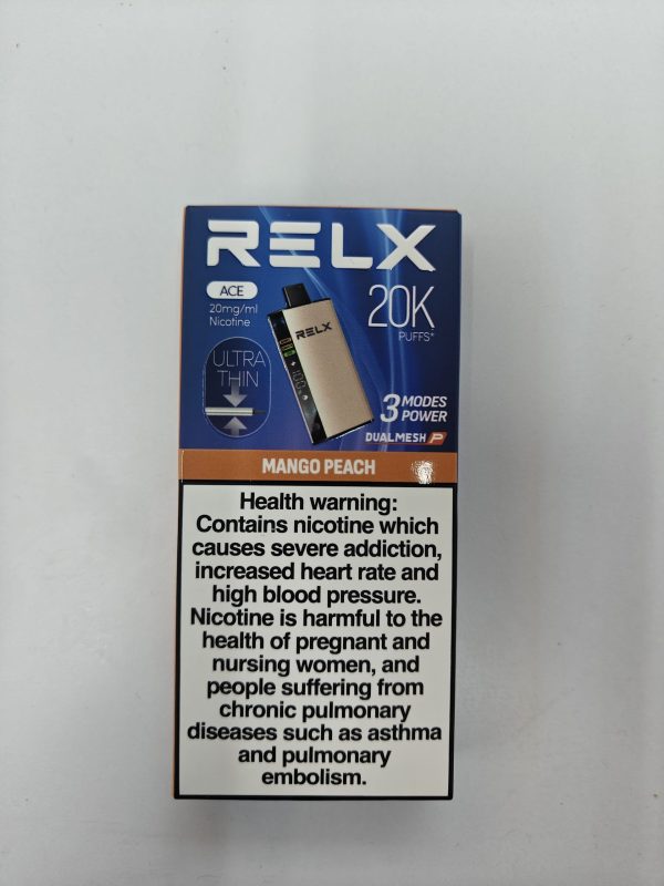 Relx Ace 20000 Puffs 2% Disposable Vape - Image 5