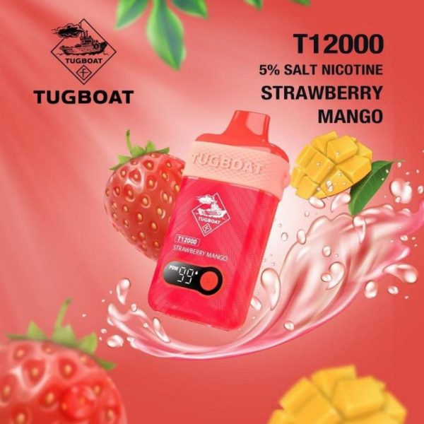 Tugboat T12000 5% Disposable Vape - Image 7