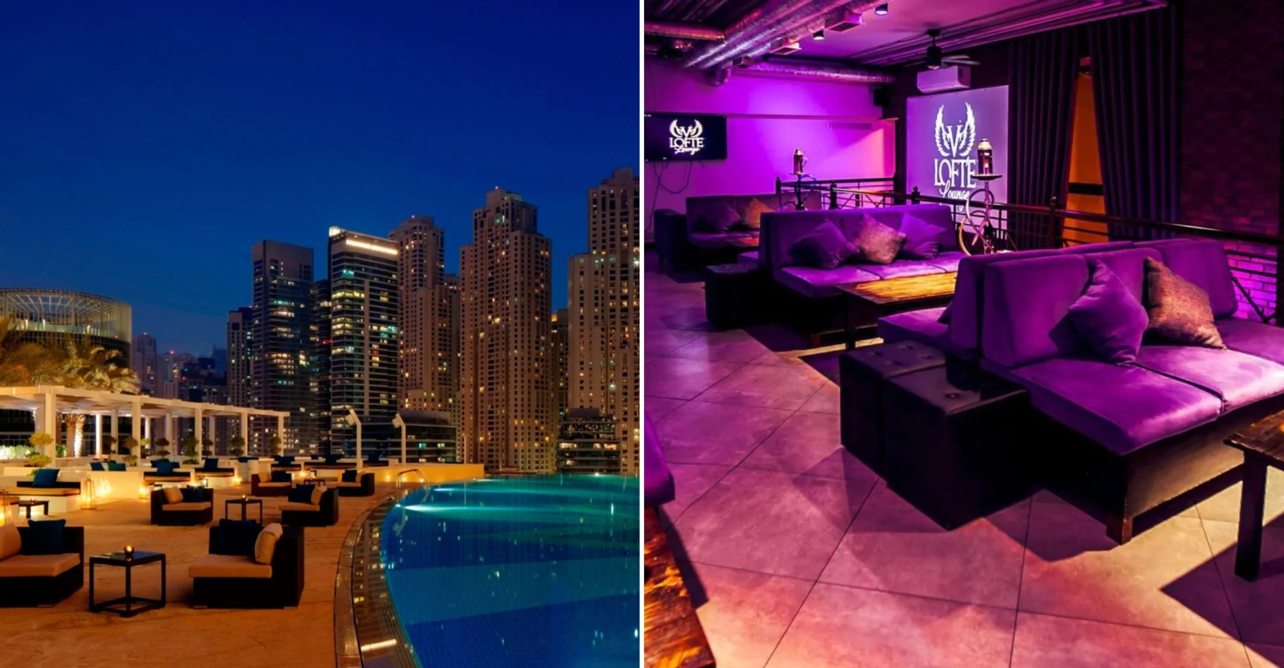 Dubai rooftop majlis Burj Khalifa night shisha, Luxury outdoor shisha lounge Dubai - A Guide to the Best Shisha Places in Dubai – Riblor