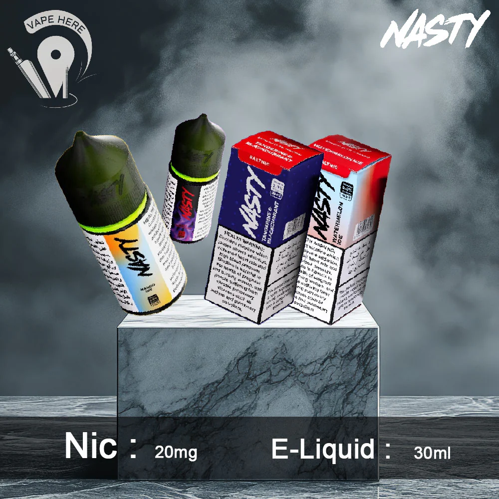 ESMA 20mg nicotine vape UAE, legal nicotine concentration Dubai, compliant vape product seal - Nasty Vape Juice 20mg ESMA Approved Salt Nic in UAE | NASTY Vape ...
