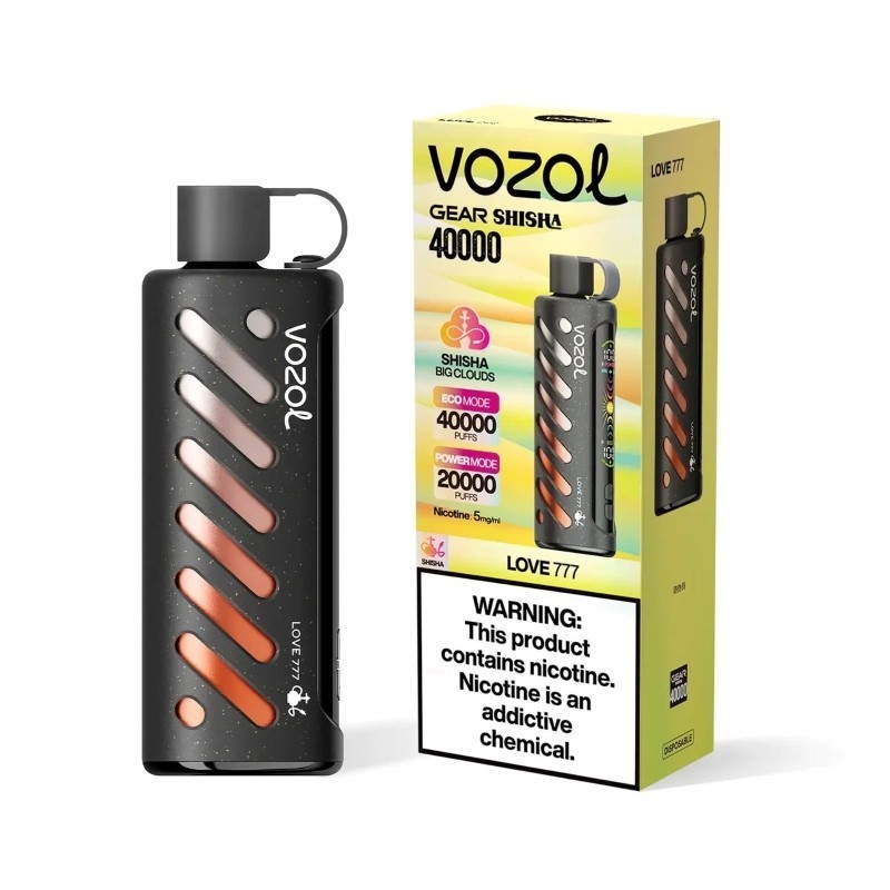 Vozol Shisha bubbling sound, audio interactive vape, water pipe sound simulation - 2FIRSTS | VOZOL Gear Shisha 40000: First Audible Disposable Vape ...
