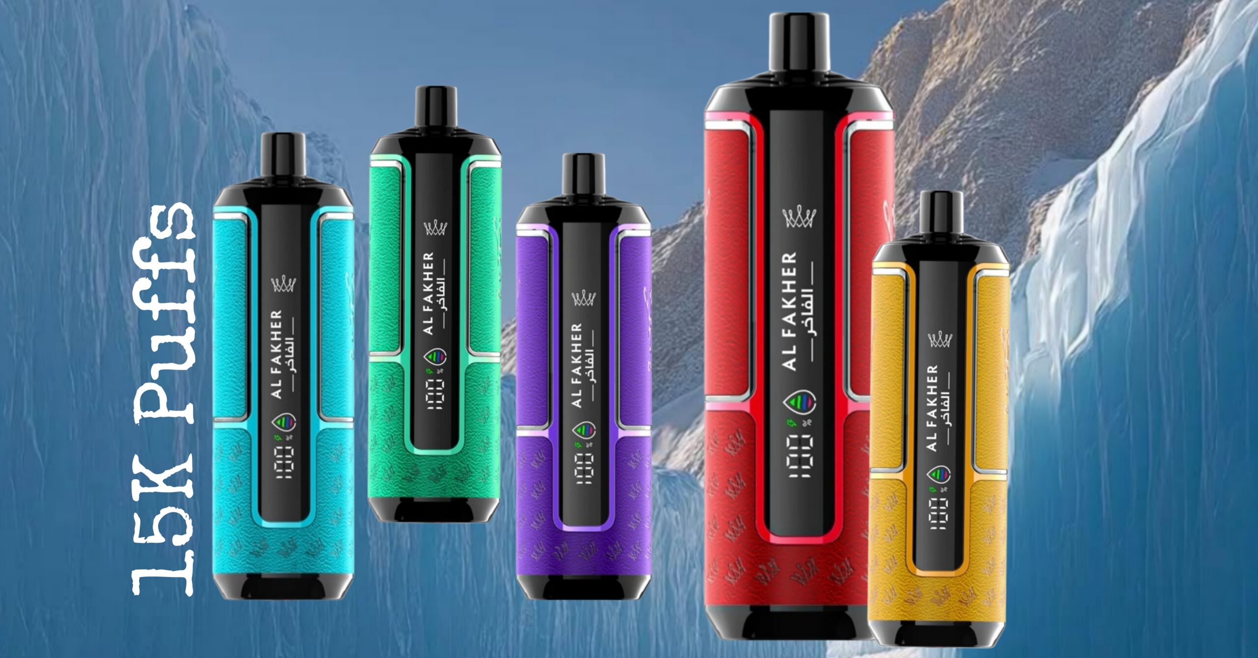 Al Fakher Crown Bar 15000 vs VOZOL Shisha 25000 comparison, disposable vape showdown, UAE shisha vapes, modern shisha devices - Al Fakher Crown Bar Hypermax 15K vs Competitors | Best Vape in UAE