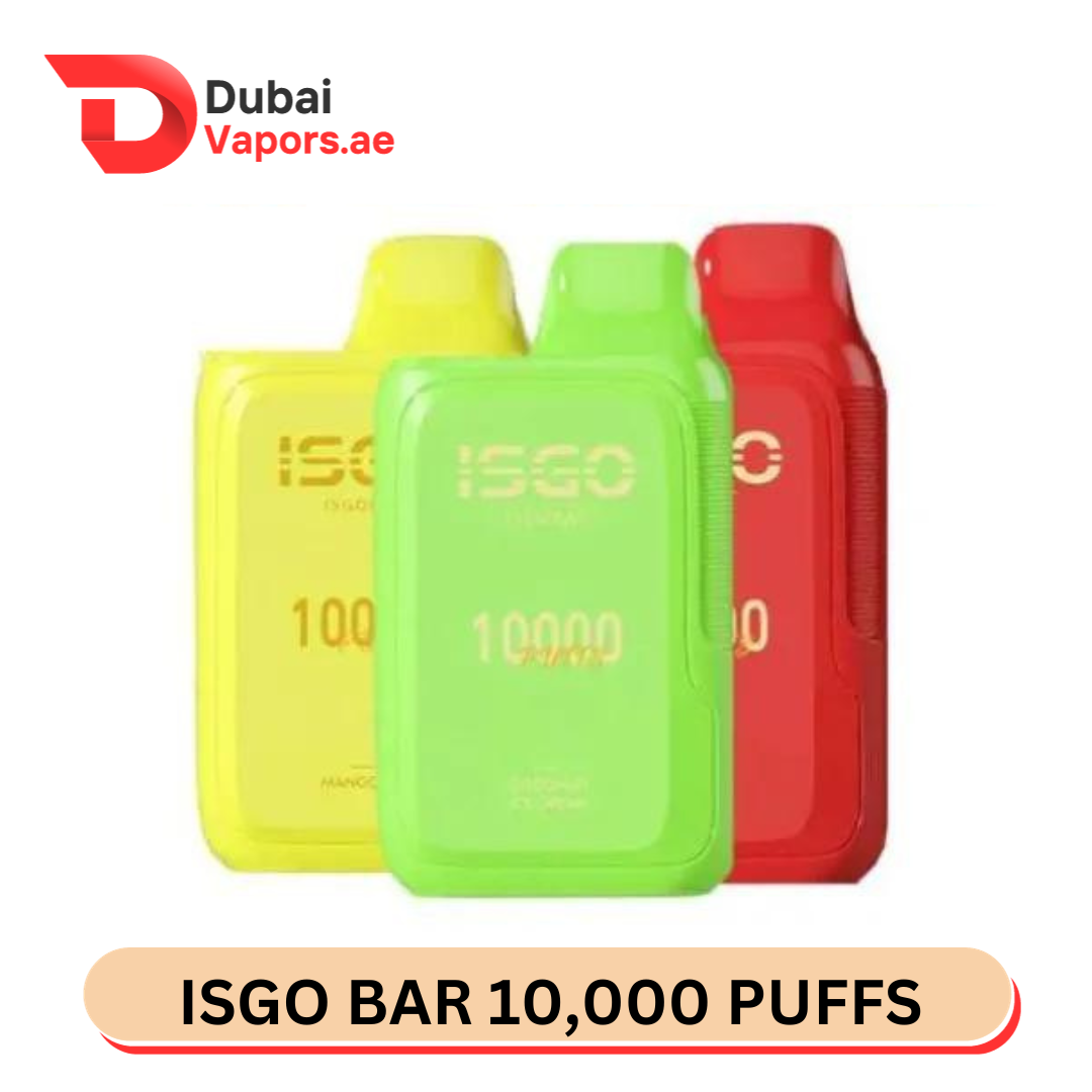Isgo Bar 10000 premium vaping experience lifestyle UAE - ISGO BAR 10000 PUFFS DISPOSABLE VAPE - Dubai Vapors For Premium ...
