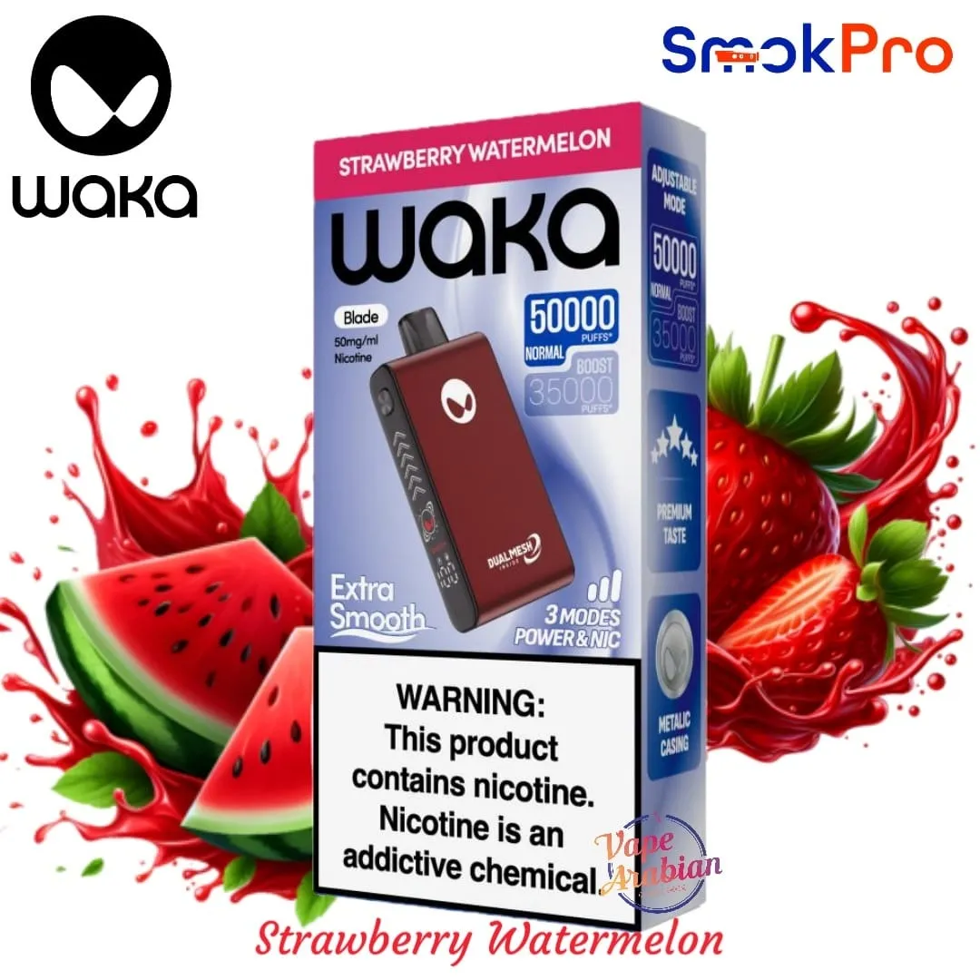 Waka 50K not fitting kandura pocket, large vape in small purse, discrete vape challenge UAE - Best Buy Waka Blade 50000 Puffs Disposable Vape In UAE