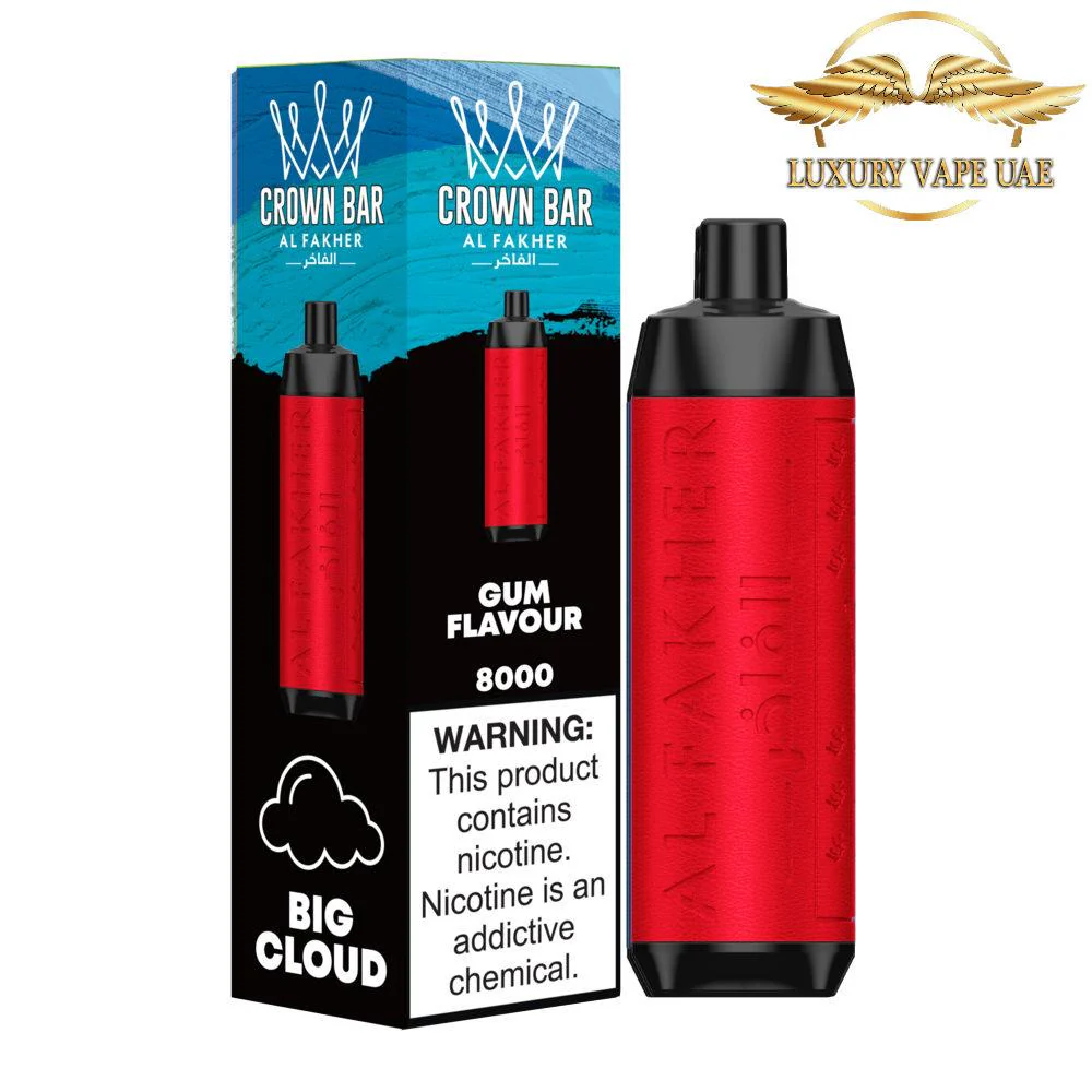 Luxury vape lifestyle Dubai, Al Fakher Crown Bar G-Wagon dashboard, high-end vape boutique Jumeirah - AL FAKHER CROWN BAR 8000 PUFF DUBAI – Luxury Smoke AE