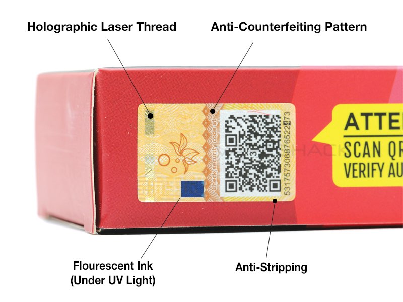 UAE vape safety standards, ESMA code compliance, vape authenticity QR code, safety shield and scales - How To Spot a Fake Elf Bar - Vape Shack