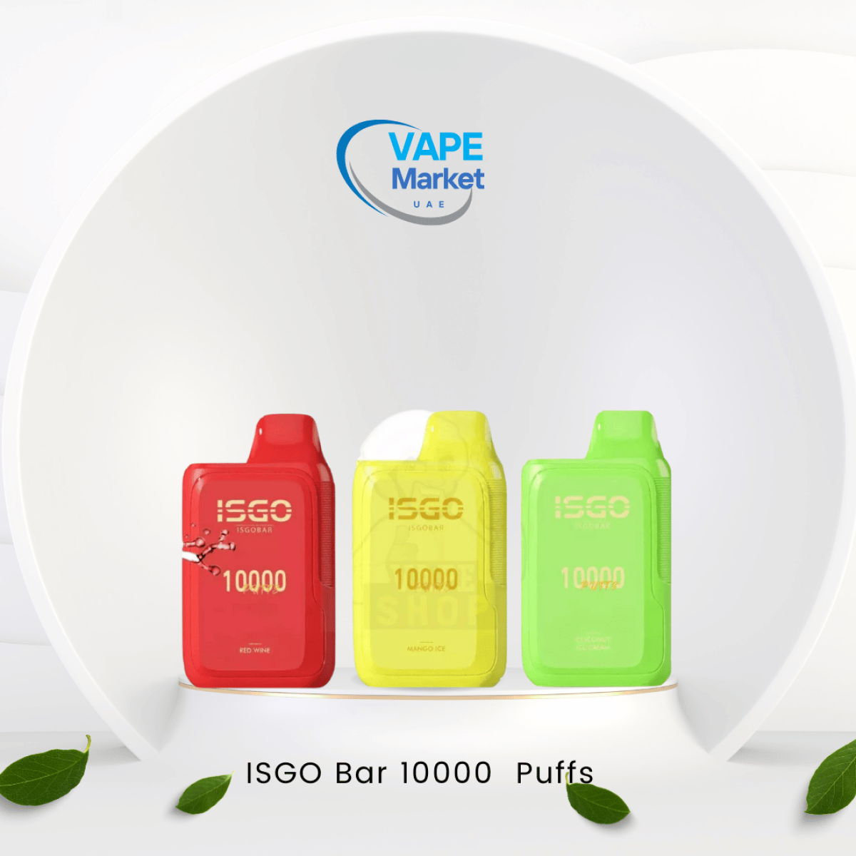 Isgo Bar 10000 adjustable airflow mechanism - Isgo Bar 10000 Puffs - Premium Disposable Vape